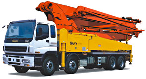 52M Concrete Pump Trucks - SYG5418THB 52