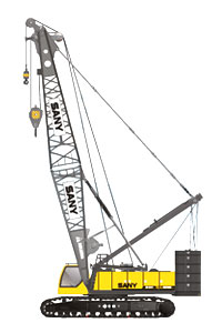 Hydraulic Crawler Cranes - SCC1800