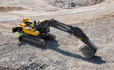 Volvo EC380D, EC480D excavator (excavator) increase your uptime through ease of serviceability from grouped filters and wide compartment doors