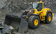 Volvo L250G loader larger buckets and greater breakout force power