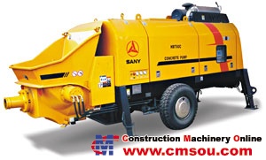 SANY HBT40C-1410DⅢC TTrailer-Mounted Concrete Pump