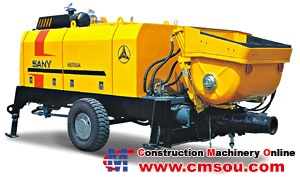 SANY HBT60A-1406DⅢ TTrailer-Mounted Concrete Pump