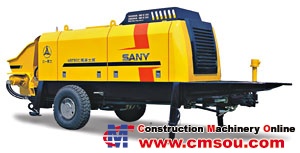 SANY HBT90C-1820ⅢGT TTrailer-Mounted Concrete Pump