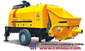 SANY HBT80C-1818DⅢ TTrailer-Mounted Concrete Pump