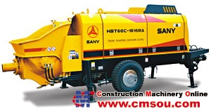 SANY HBT50C-1413ⅢA TTrailer-Mounted Concrete Pump