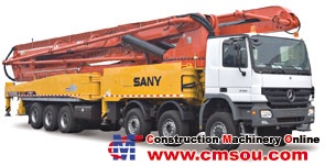 SANY SY5650THB 72 Truck-mounted Concrete Pump