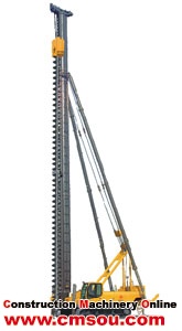 SANY SF558 Electro-Hydraulic Track Pile Driving Rig