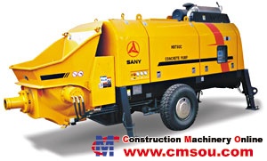 SANY HBT80C-1818DⅢC TTrailer-Mounted Concrete Pump