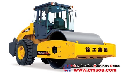 XCMG XS202J-II Double-Drum Road Roller