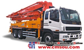 SANY SY5313THB 46W Truck-mounted Concrete Pump