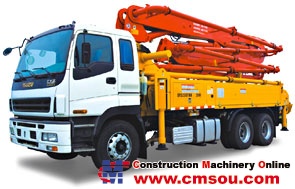 SANY SY5385THB 50 Truck-mounted Concrete Pump