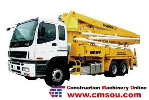 Shantui HJC5270THB 37M Truck-mounted Concrete Pump