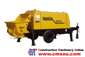 Shantui HBT6014 Trailer-Mounted Concrete Pump