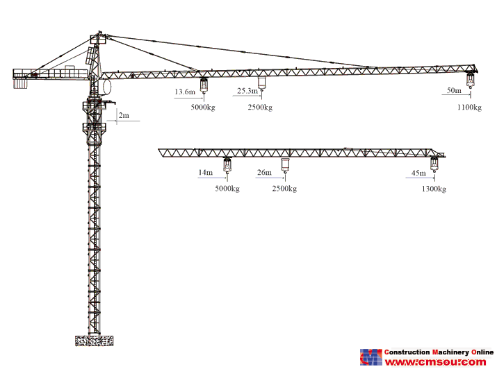 XCMG QTZ63(5011Y-5) Tower Crane