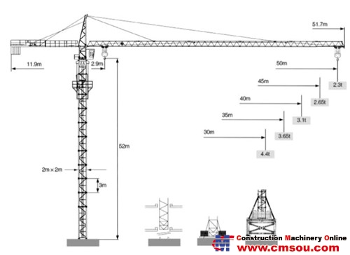 克瑞 QTZ5316 Tower Crane