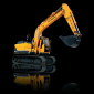 hyundai R140LC-9A crawler excavators
