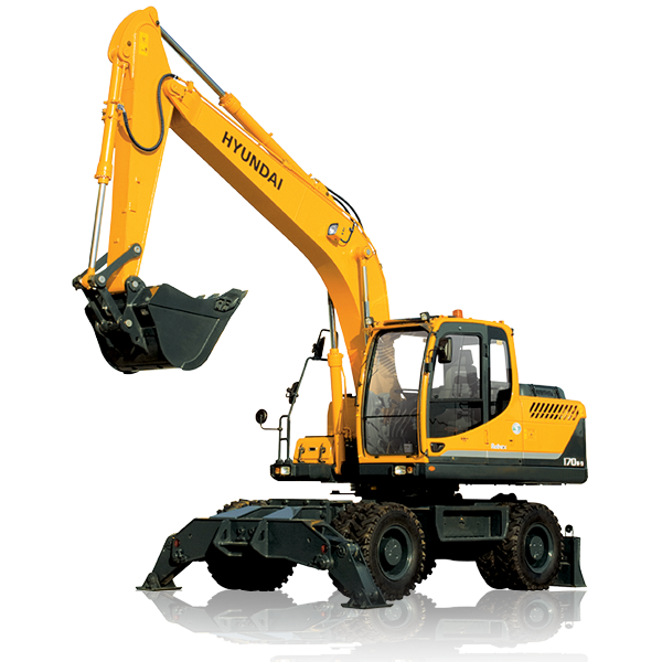 hyundai R170W-9 wheel excavators