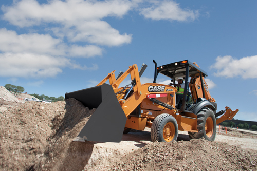 case 580T backhoe loader