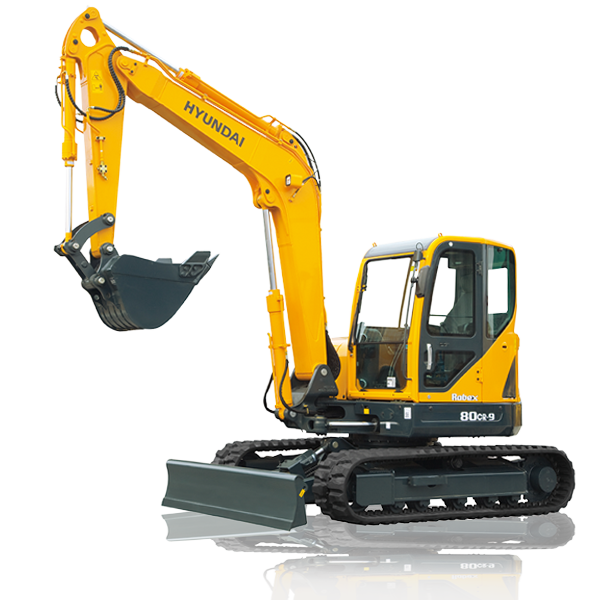 hyundai R80CR-9 crawler excavator