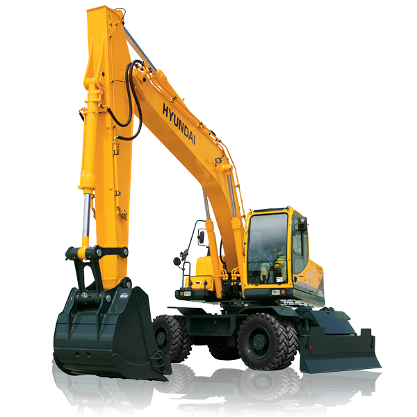 hyundai R210W-9 wheel excavators