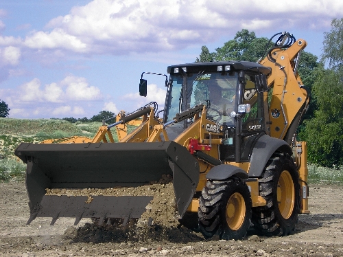 case 580ST backhoe loader