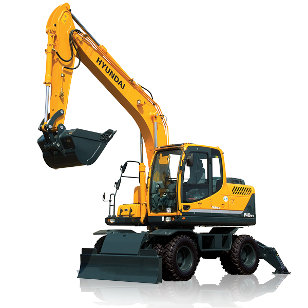 hyundai R140W-9 wheel excavators