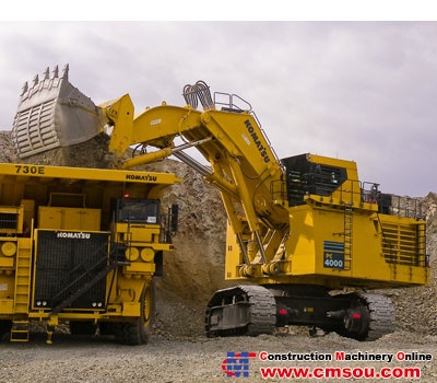 KOMATSU PC4000 crawler excavator